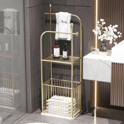 China 2022 Durable Durable Space Saving Storage Racks Design Bathroom Storage Rack for sale