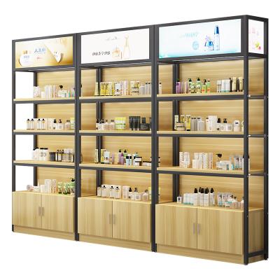 China Durable Customized Multi Style Wooden Design Mobile Display Counter for sale