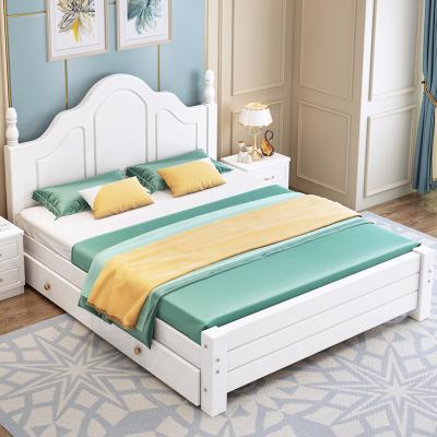 China Durable Custom Modern Furniture Queen Bed Storage King Bed for sale