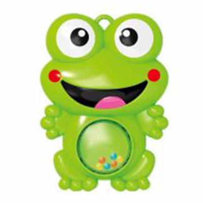 China Musical Toy Baby Rattle And Sensory Teether Hand Shaking, 6 PCS With Box Ring Bell Toy Frog Shape Animal for sale