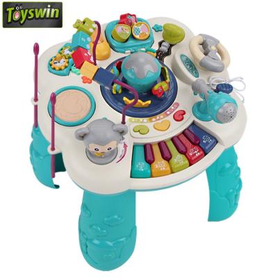 China 2021 Multi Function Children Educational Toys Baby Toys Baby Learn Puzzle Game Table For Children for sale