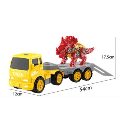 China Assembly Car Toys For Children Educational Toys Light Up Vehicle Sound Toys Disassemble Race Car Set Car Toys For Children for sale