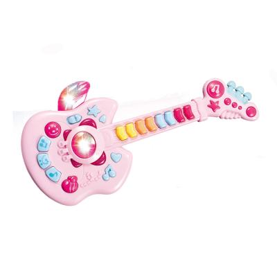 China Popular Toy New Microphone Combination Music Guitar Battery Powered Cheap High Quality Toys for sale