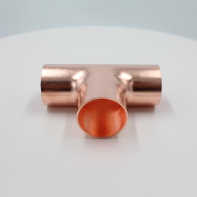 China VRV / VRF ASME B 16.22 Air Conditioner Copper Y Tee Pipe Fitting for sale