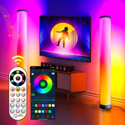 China Modern Led Floor Lamp Color Changing Ambient Lighting Modern Standing Lamp For Bedroom Gaming Living Room for sale