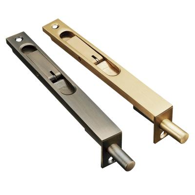 China 6 inch thickened full and hidden brass latches for double door/one and a half door with high quality TC01 for sale