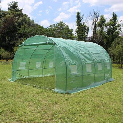 China Easily Assembled Factory Produces Agricultural Tunnel Greenhouses With Gardens for sale