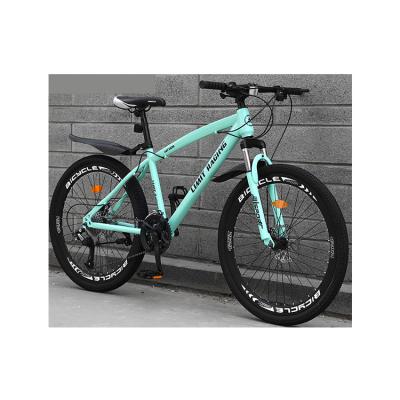 China High Carbon Steel Frame Low Price Hardtail Student Full Suspension Carbon Mountain Racing Bike for sale