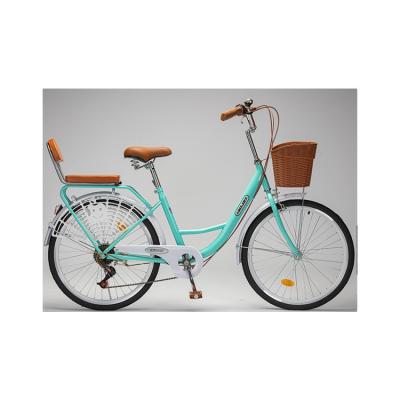 China 28 Inch Vintage Ladies High Carbon Steel Frame Good Quality Women's Bike For Ladies for sale