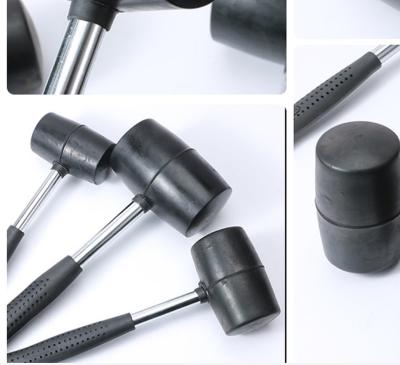 China Household Tools Custom Installation Hammers Heavy Duty Tool Round Head With Tubular Steel Handle for sale