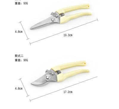 China Fast Cutting Wholesale Trimming Scissors Gardening Clippers Pruners Shears for Cutting Flowers Trimming Plants 200mm for sale