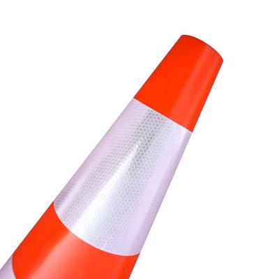 China Best Reflective Cono De Seguridad Cone High Reflective Pvc Traffic Warning Cone for sale