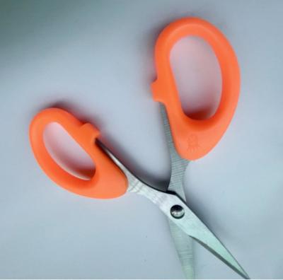 China Small Cutting Scissor 5'', Student Office Stationery Stainless Steel Scissors with ABS Handle for sale