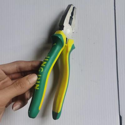 China Multi Functional Industry Range Hand Tool Pliers Carbon Steel Custom 6 Inch And 8 Inch Combination Plier for sale