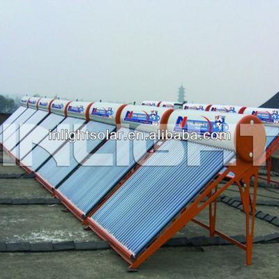 China Solar water heating hot water system quantity or low room heating pressure for sale