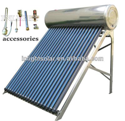 China Domestic Hot Water Home Use Heat Pipe Solar Water Heaters (Manufacturer) for sale