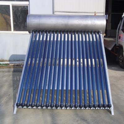 China Hotel Stainless Steel Pressurized Solar Heating System for sale