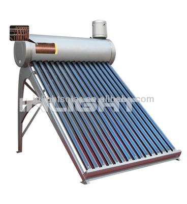 China Integrated Shower Preheat Copper Coil Solar Water Heater for sale