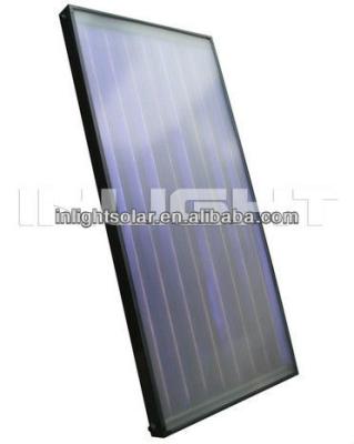 China High Solar Thermal Selective Titanium Coating Flat Panel Solar Collectors for sale