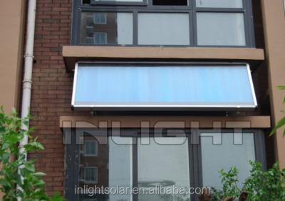 China 120L Water Heater Flat Panel Balcony Solar Hot Water Heating System for sale