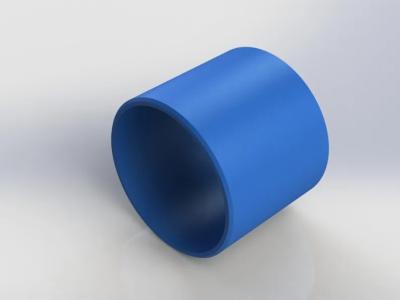 China UNIV Blank Material Used in Pump Hydro Bearing Bushing Replacement to THORDON THORPLAS for sale