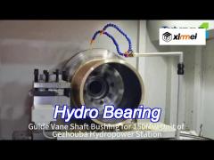 customized request self-lubricating bearing for water lubrication hydropower systems