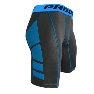 China Wholesale Breathable Fitness Shorts Tight High Elastic Running Tight Sports Compression Pants Men's Basketball Gaiters Short Sports for sale