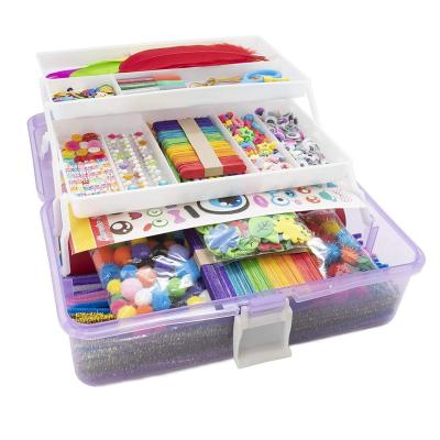 China Precious Plastic Activity Craft Box DIY Craft Supplies For Kids for sale