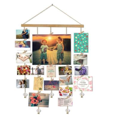 China Casual Photo Hanging Display, DIY Picture Photo Frame Collage Set for sale