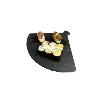 China 2022 High Quality Natural Creative Customized Viable Restaurant Wedding Slate Cheese Dish Cocktail Tableware for sale