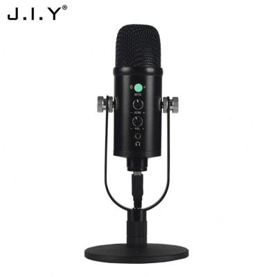 China Hot selling USB microphone J.I.Y BM-86 mobile phone tube Usb studio recording condenser microphone with low price for sale