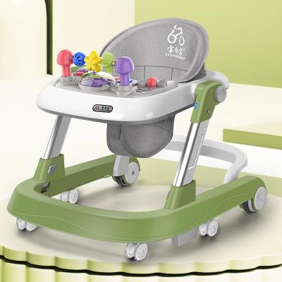 China Wholesale Baby Walker RTS Amazone Hot Portable Easy Folding Multifunctional Baby Walker With Music/Baby Walker Swivel Wheels For Baby Tall Wheels/Baby Walker for sale