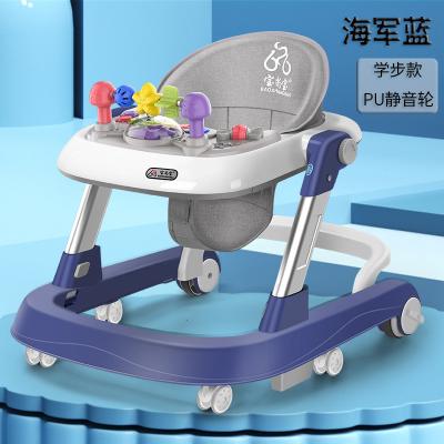 China Wholesale Baby Walker RTS Portable Easy Folding Hot Multifunctional Baby Walker With Music Swivel Wheels Baby Walker for sale