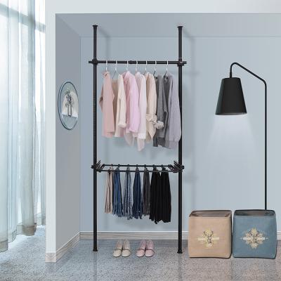 China (Size)Adjustable Multifunctional Simple DIY Clothes Storage Hanging Bedroom Portable Closet Diy Wardrobe Designs Modern Home Furniture 0.9mm for sale