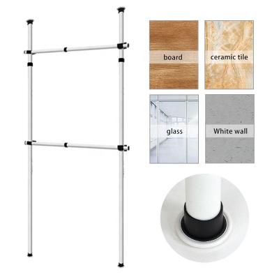 China New Product Adjustable Factory Direct Diy (Others) Metal Hangers Stand Up Storage Rack for sale