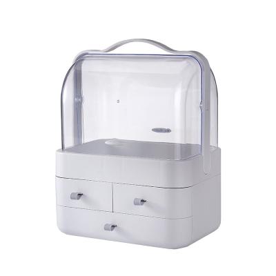 China Viable Wholesale Cosmetic Organizer Box Factory Price Clear Cosmetic Storage Box for sale