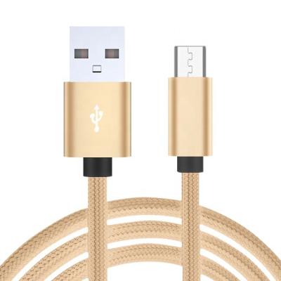 China MP3/MP4 Player 1 Meter Cable USB Cable Charger Nylon Charging Fast Charging Data Cable For Mic for sale