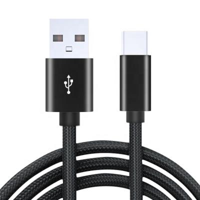 China MP3/MP4 Player 1 Meter Cable USB Cable Charger Nylon Charging Fast Charging Data Cable For Type C for sale