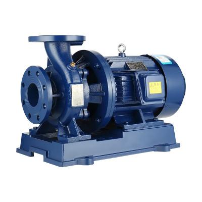 China Hot Selling 7.5hp Commercial Buildings ISW Series Pumps Centrifugal Horizontal 50HZ Single Stage Industrial Electric Booster Pumps for sale