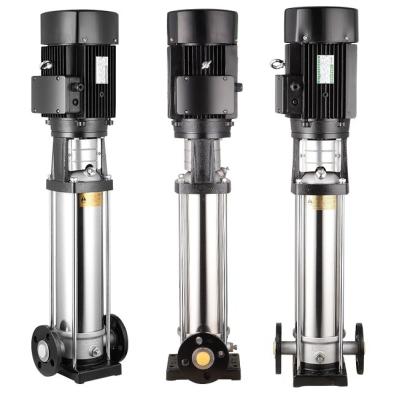 China Cnp Commercial High Pressure Vertical Power Buildings Centrifugal Pump Stainless Steel Multistage Pump for sale