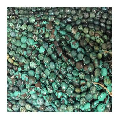 China Wholesale Natural Turquoise Faceted Stone Turquoise Beads Oval Beads Oval Turquoise Beads for sale