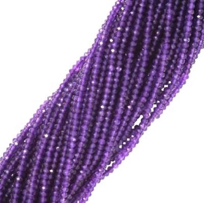 China Other Faceted Amethyst Beads 4mm 6mm 8mm Round 10mm Beads Strand Natural Gemstone Beads for sale