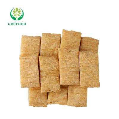 China PRESERVED TVP Textured Soy Protein Cheap TVP As Meat Food Ingredients Fiber Rich Fibrous Vegetable Protein for sale