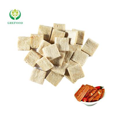 China Professional Manufacturing NON-GMO Grefood TVP Soy Snack Fibrous Vegetable Protein Low Fat Vegan Food TSP Vegan Protein Snacks for sale