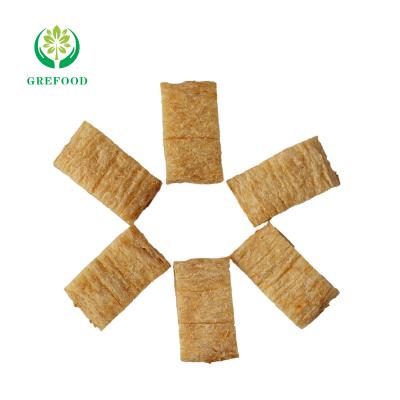 China Grefood Factory Supply Wholesale NON-GMO China Soy Protein Snacks for Fibrous Vegetable Protein TVP TSP SFP High Protein Snacks for sale