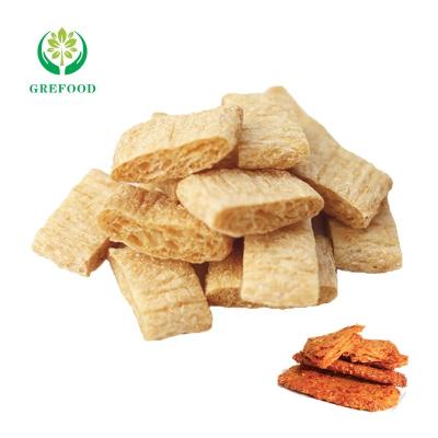 China Meat Process / Occasional Snacks / Vegetarian Food Improve Fiber TVP TVP Factory Price Textured Meat Soy Protein Vegetarian / Fibrous Vegetable Protein for sale