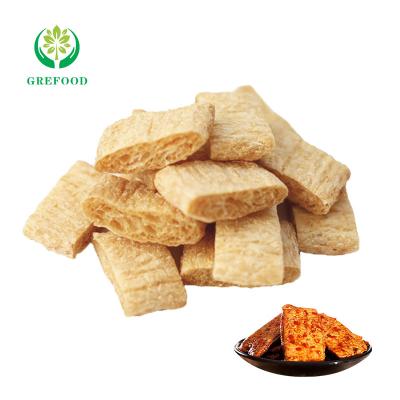 China PRESERVED Plant Based Protein Vegan Meat As Snack Food Additives Non-GMO Textured Soy Protein TVP Products HALAL for sale