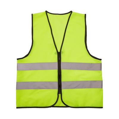 China Water Proof Factory Silk Screen Printing 100% Polyester Customize Reflective Visibility Volunteer Safety Vest for sale