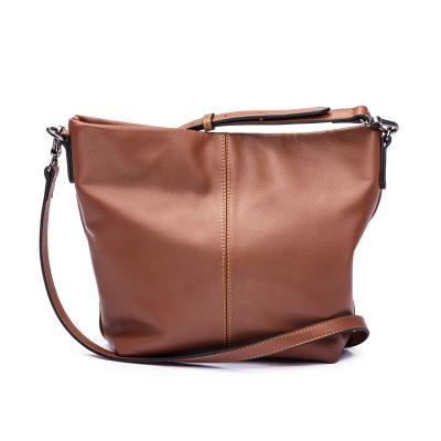 China Simple Design NATIONAL Casual Women Cross - Body Bags Soft Genuine Leather Handbags for sale