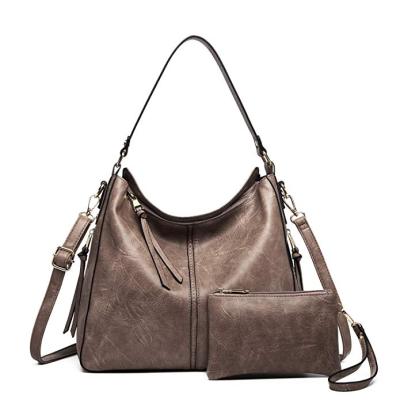 China Fashion NATIONAL Hobo Leather Shoulder Bags With Adjustable Crossbody Women Tote Bag Handbags for sale